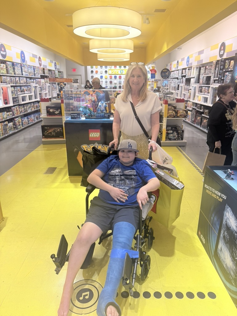 Brighton for his 14th birthday at Lego